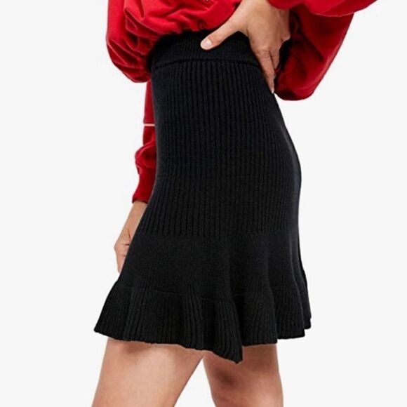 Free People Sweater Skirt - Picture 3 of 10